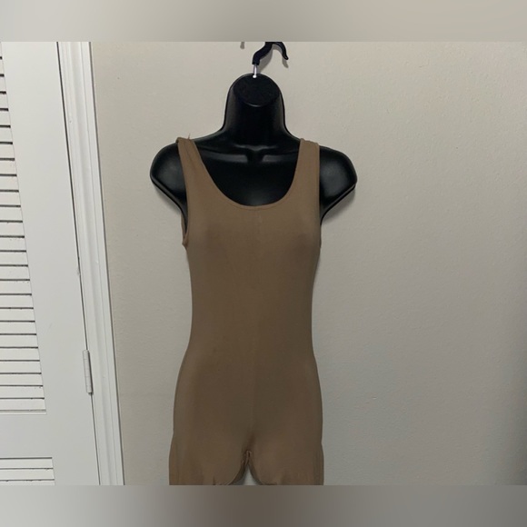 Heart & Hips Tan Jumpsuit - Picture 4 of 6